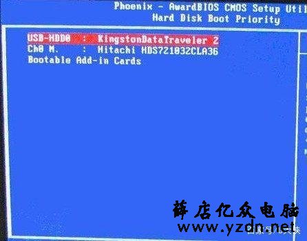 BIOS中设置U盘启动的几种方法!