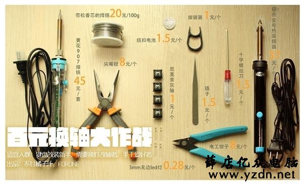 机械键盘换轴图文教程