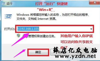 局域网共享