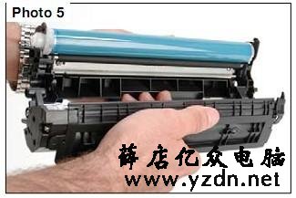 激光打印机硒鼓加粉图解