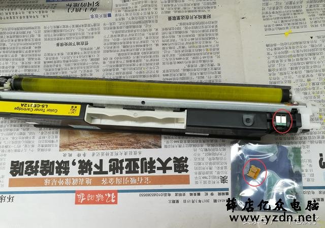 超简单，手把手教你惠普M175彩色打印机如何添加碳粉，学一学就会
