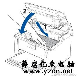 兄弟HL-1118打印机清零方法