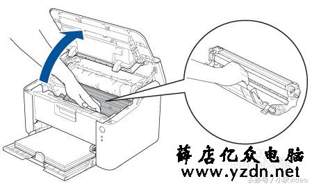兄弟HL-1118打印机清零方法