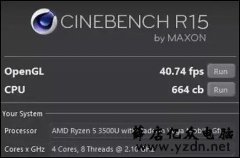 AMD Ryzen 5 3500U处理器!能跑多少分?我们给你一组