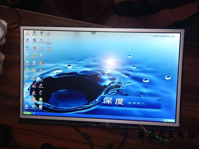 实战维修清华同方显示器详解LCD显示器改LED方法，免拆屏！