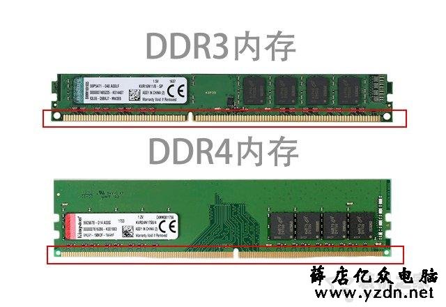 DDR3与DDR4内存有什么区别?电脑内存条选购知识与注意事项