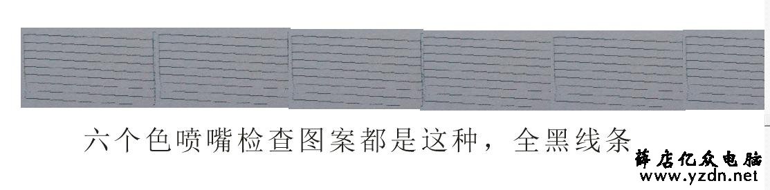 打印机维修实战案例：第十九章：爱普生R330喷头图案全黑，无彩色