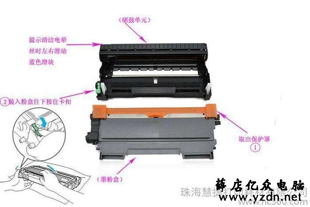 打印机维修第15章：实战案例：兄弟2890打印机加粉后黑边