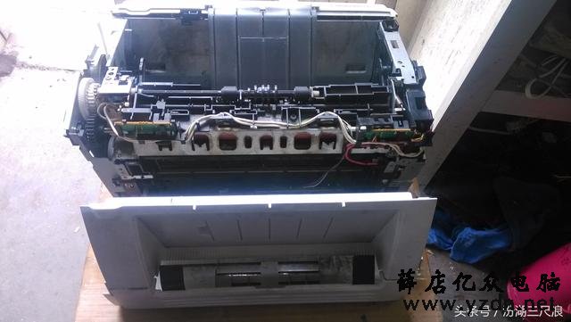 惠普1020激光打印机拆机修理图解