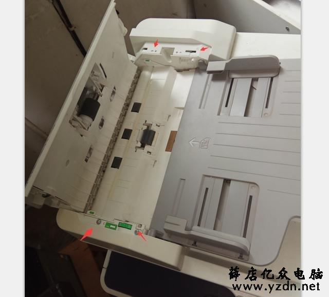 东芝复印机2006提示自动输稿器卡纸