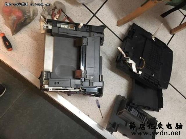 干货分享：佳能MF4010B打印纸张脏污卡纸故障维修案例