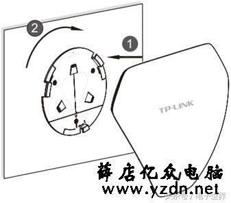 吸顶式无线AP的安装方法