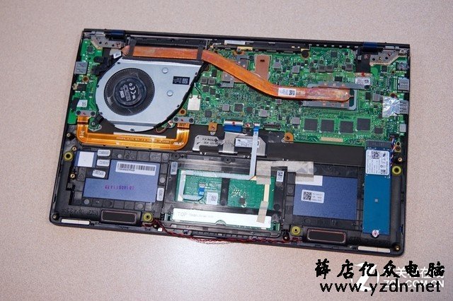 颜值高内部结构工整 华硕灵耀Deluxe 14拆机解析