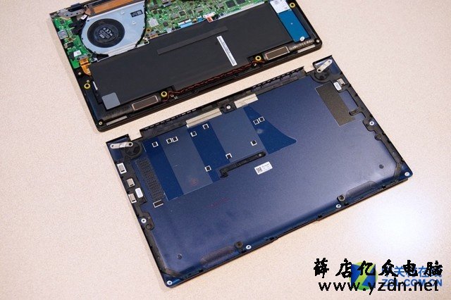 颜值高内部结构工整 华硕灵耀Deluxe 14拆机解析