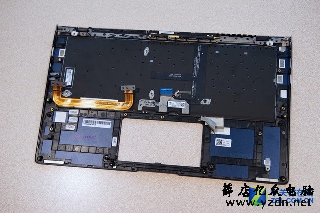 颜值高内部结构工整 华硕灵耀Deluxe 14拆机解析