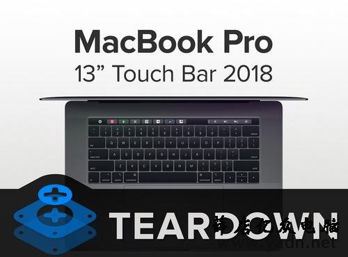2018新款苹果MacBook Pro 13 Touch Bar版拆机解析