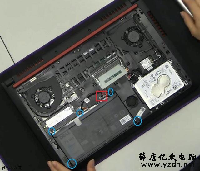 戴尔游匣Speed 15游戏本拆机清灰升级图赏