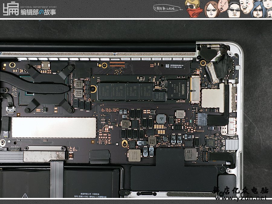 2015款苹果Macbook Pro拆机清灰涂硅脂图文过程
