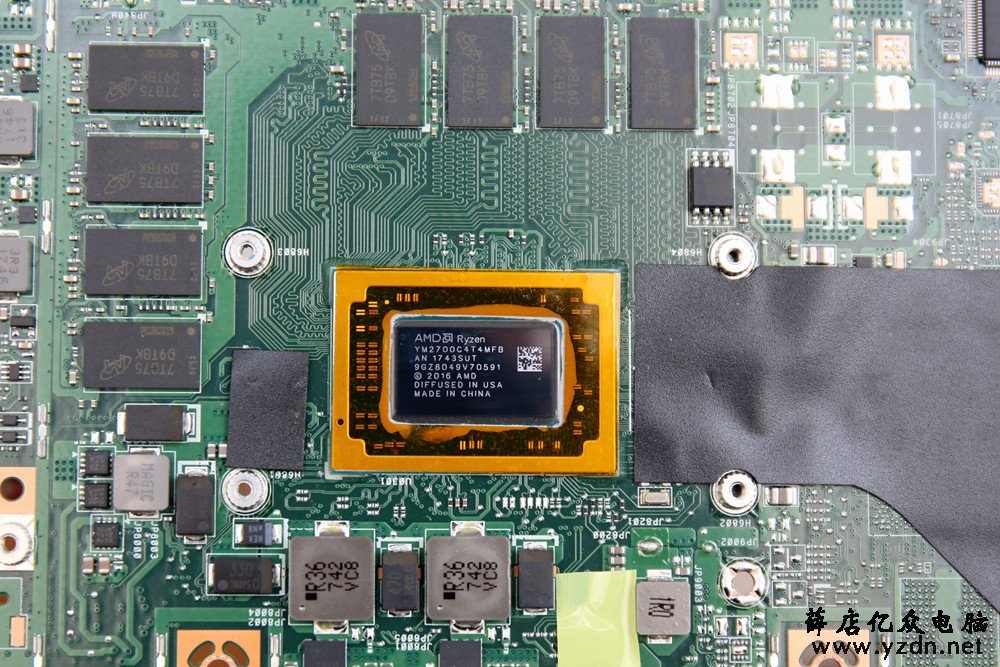 Ryzen APU长啥样?AMD版宏碁蜂鸟Swift 3笔记本拆机解析