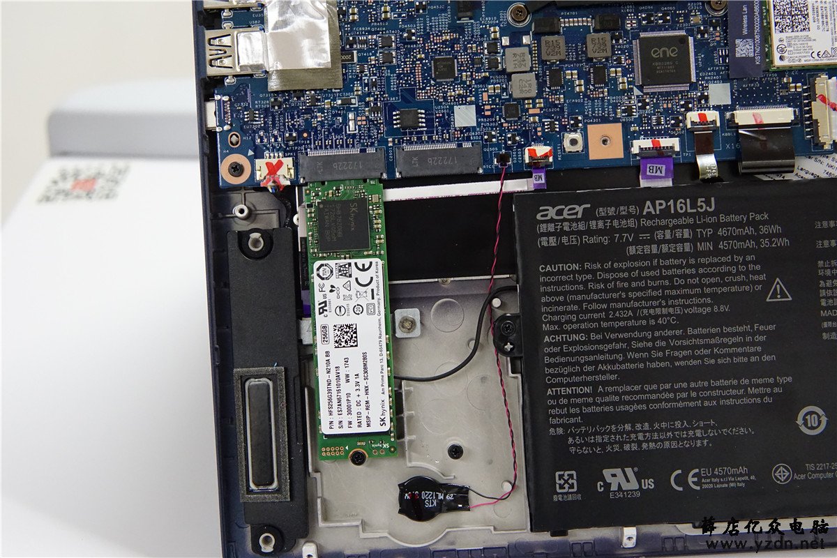 970克怎么做到的？宏碁Swift 5轻薄笔记本拆机解析