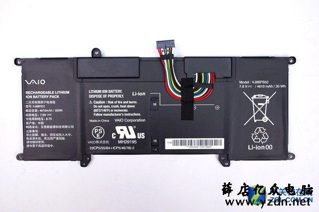 细节处理不错 VAIO S13笔记本拆机解析