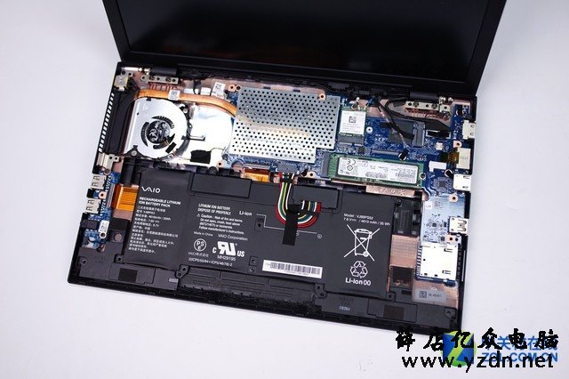 细节处理不错 VAIO S13笔记本拆机解析
