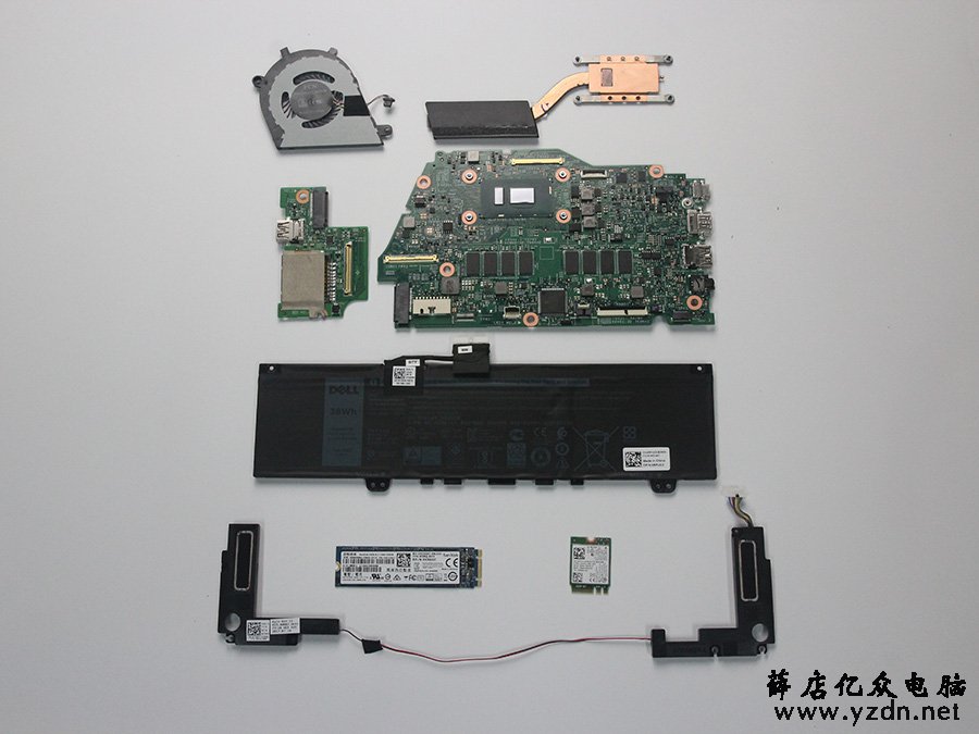 戴尔灵越7000 13-7373二合一笔记本拆机解析