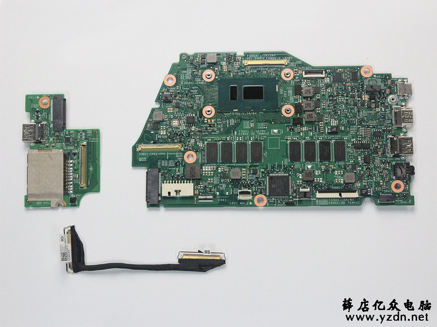戴尔灵越7000 13-7373二合一笔记本拆机解析