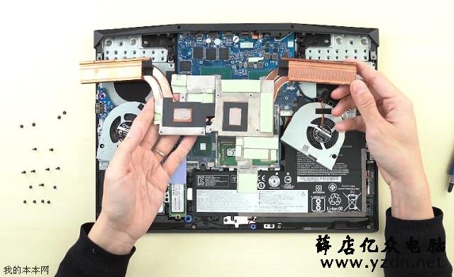 联想Y7000/Y7000P游戏本拆机升级硬盘和清灰教程