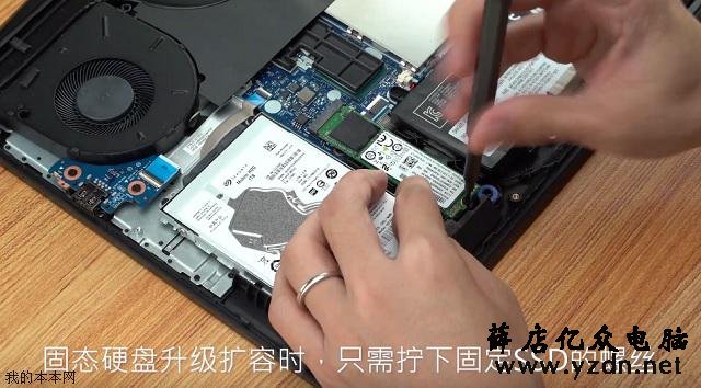 联想Y7000/Y7000P游戏本拆机升级硬盘和清灰教程