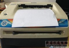 联想 lj2000 只能打印一张,不能连续进纸维修方法