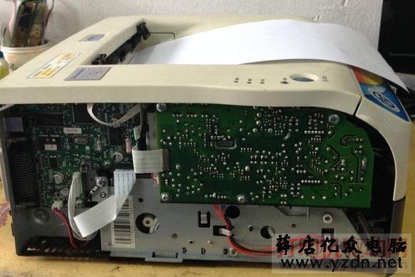 联想 lj2000 激光打印机只能打印一张,不能连续进纸维修实例