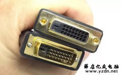 电脑显示器黑屏无信号,主机在运行,的维修方法