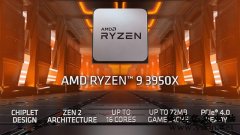 AMD Ryzen9 3950X 跑分曝光!多核性能超酷睿i9-9980XE约31%
