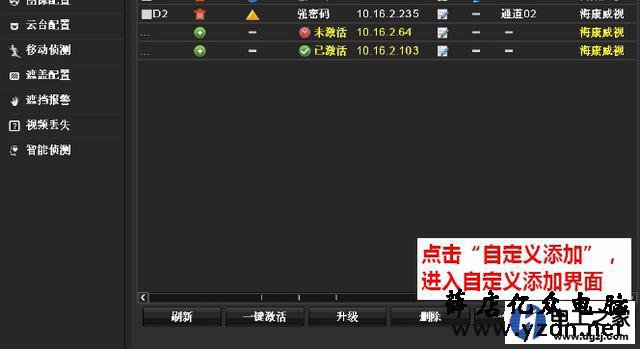 海康威视录像机怎么添加不同品牌摄像头