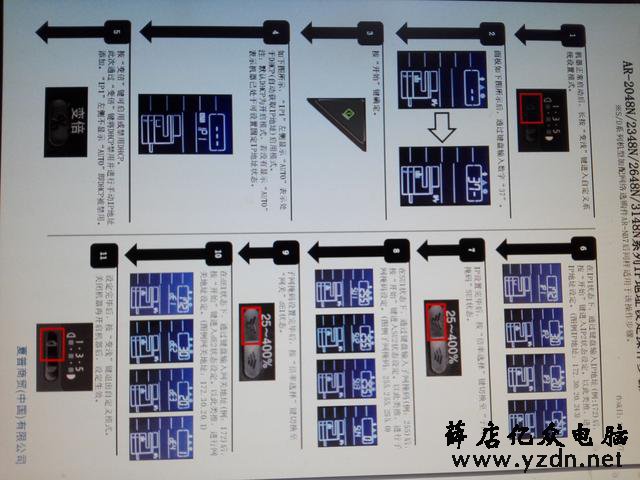 打印机维修第16章：实战案例：夏普2048N复印机安装操作