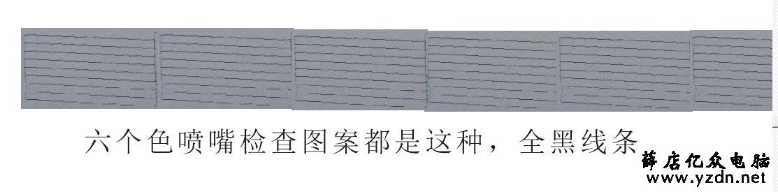 打印机维修实战案例：第十九章：爱普生R330喷头图案全黑，无彩色