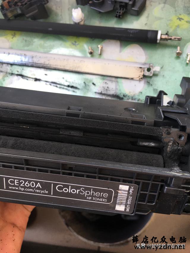 CP4525彩色激光打印机硒鼓加粉
