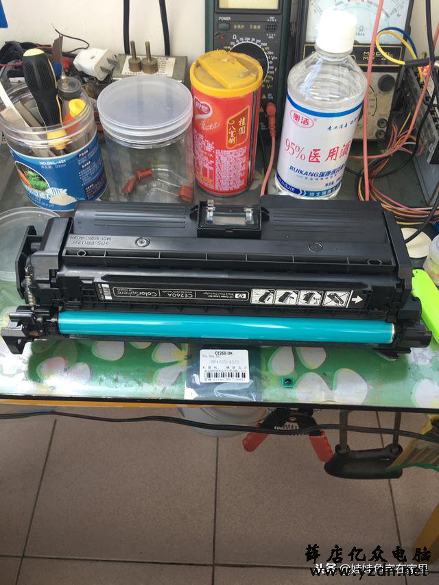 CP4525彩色激光打印机硒鼓加粉