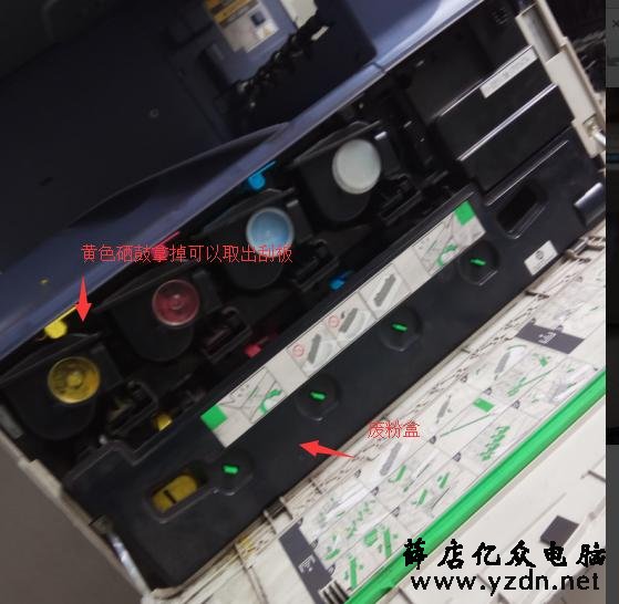 复印机卡纸，原因是自己平时保养不到位
