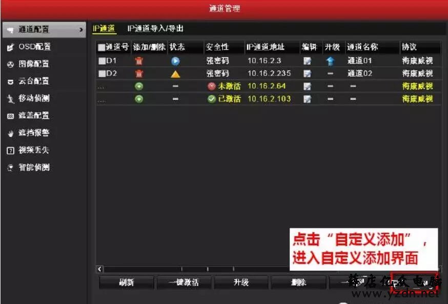 海康、大华、宇视各种录像机及摄像头混搭使用设置 监控安装 监控品牌 摄像头 第2张
