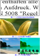 喷墨打印机系列机型打印输出有空白横纹或严重偏色,解决方法