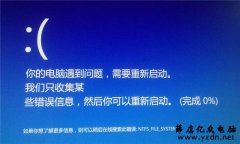 重装win10系统失败,蓝屏提示你的电脑遇到问题,需要重新启动怎么办?