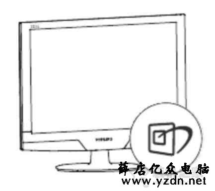 AOC、飞利浦电脑显示器屏幕上有一条竖线左右移动的终极解决方法