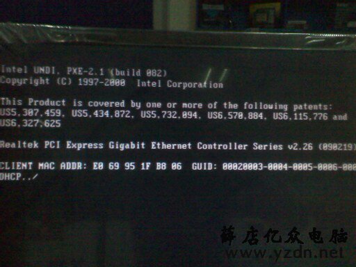 win7开机幕界面出现CLIENT MAC ADDR的原因和解决方法