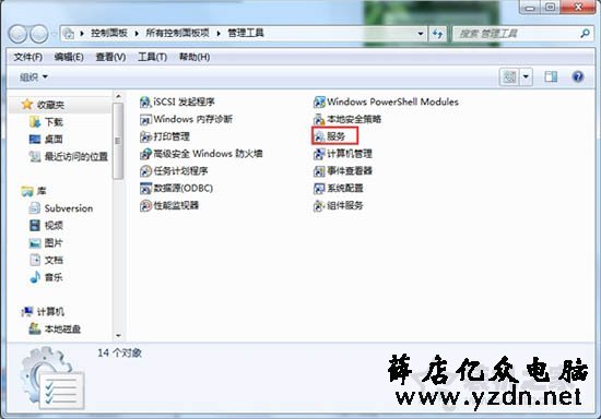 Win7开启网络属性时提示“部分控件被禁用”的解决方法