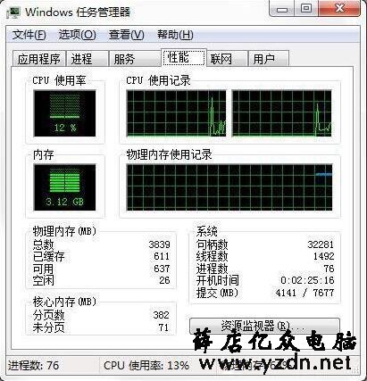 资源空间不足