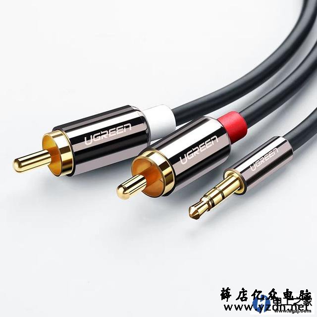 电脑音箱音源线为什么只接一根也可以正常使用
